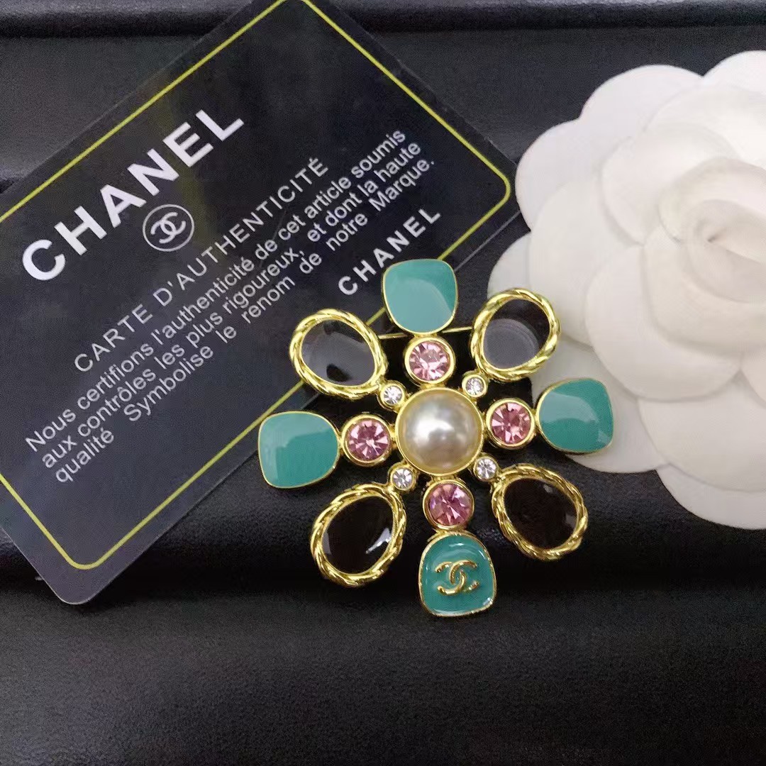 Copper Brooch Broche de cobre - XZ05H