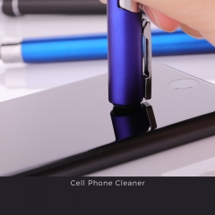 Plastic stylus pen with phone stand