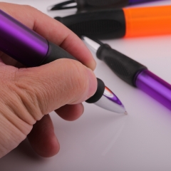 Twin Grip Plastic Promotional Pen