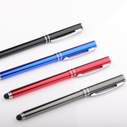 Metal Roller Pen with Touch Stylus