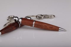Mini Wood Pen with Key Ring