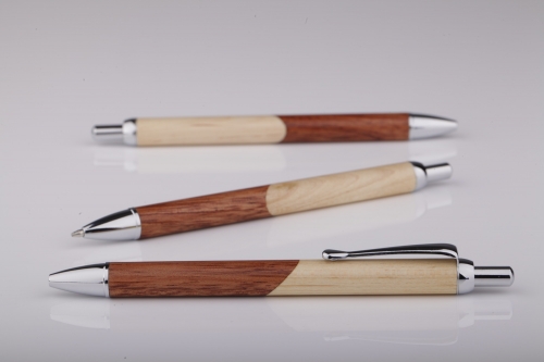 Retractable Wooden Pen