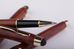 Wooden Pen with Stylus