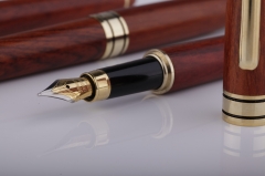 Elegant Wood Fountain Pen