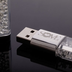 Crystal USB Flash Drives