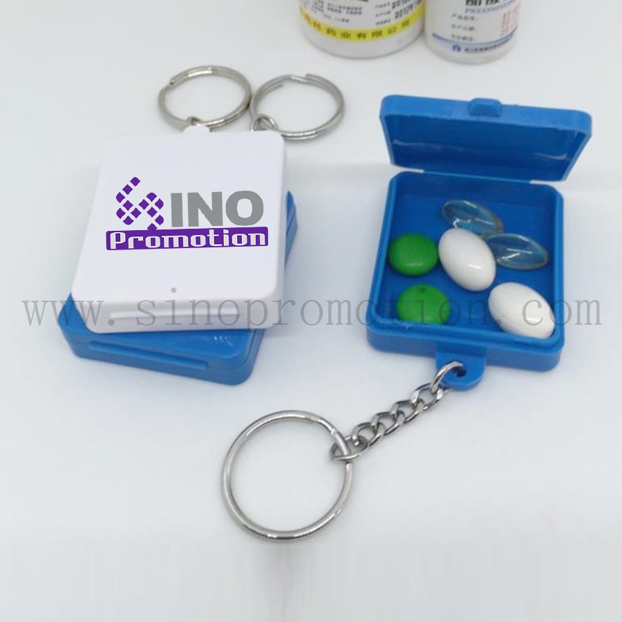 Pill container,Pill box,pill case,pill case with keyring,mini pill case