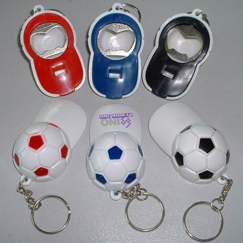 Football Cap Bottle Opener Keychain