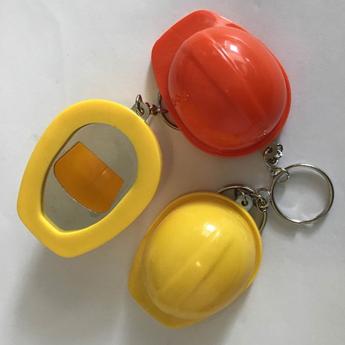 Helmet Bottle Opener Keychain