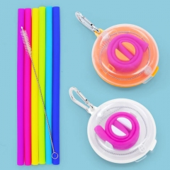 Silicone Straw Set