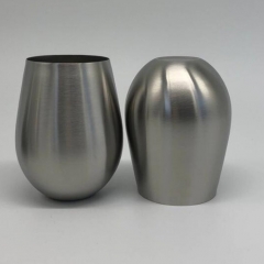 Stainless Steel Stemless Wine Glass