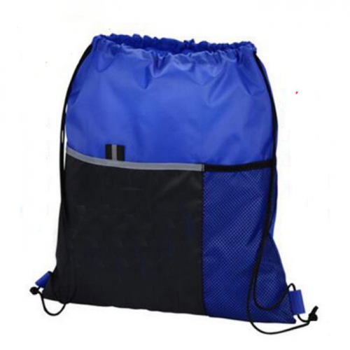 Side Pocket Drawstring Bag