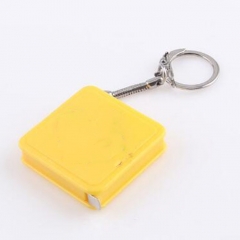 Mini Square Keyring Tape measure 1m