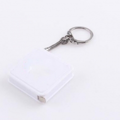 Mini Square Keyring Tape measure 1m