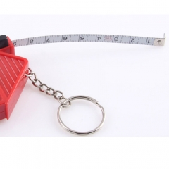 House Tape Measure Key Chain