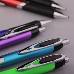 Metal Clip Grip Pen