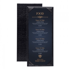 Drink Menu Folder