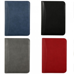 Zippered Leather Portfolio