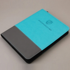 Leather Portfolio with Power Bank