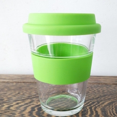 Glass Tumbler with Lid