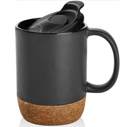 Ceramic Mug with Cork Bottom