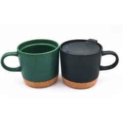 Cork Bottom Ceramic Mug