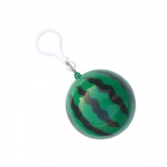 Poncho Watermelon Ball Keychain