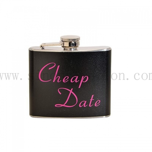 Painting Stainless Steel Hip Flask 5oz