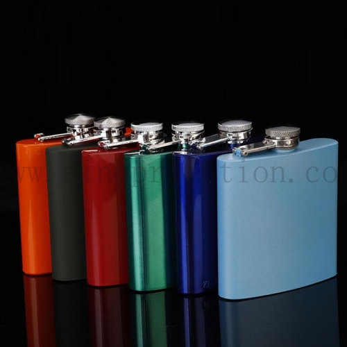 Painted Hip Flask 6oz