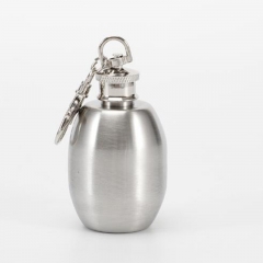 Stainless Steel Pocket Hip Flask 2oz