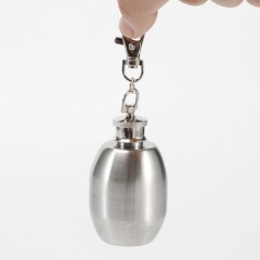 Stainless Steel Pocket Hip Flask 2oz