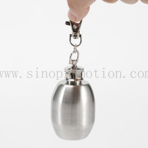 Stainless Steel Pocket Hip Flask 2oz