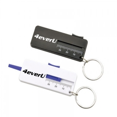 Car Keychain Tire Tread Gauge