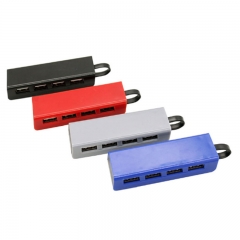 4 Port USB Hub with Phone Stand