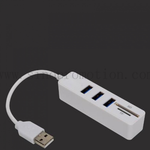 USB Hub with Card Reader