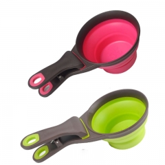 Food Scoop Measuring Cup & Bag Clip