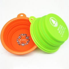 Collapsible Silicone Pet Bowl