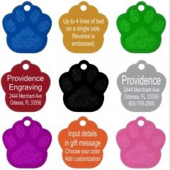 Pet Paw ID Tags