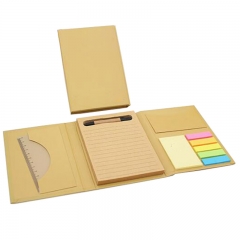 Sticky Notepad with Pen & Ruler