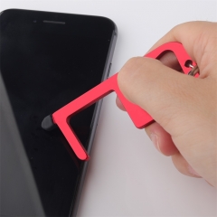 Touchless Door Opener Stylus Keychain