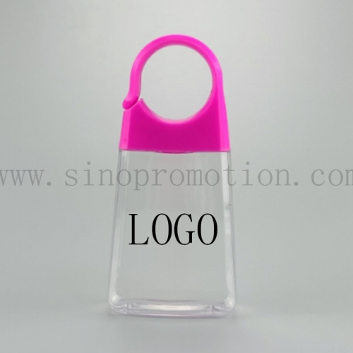 Hand Sanitizer Bottle with Carabiner