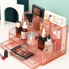 Rose Gold Desk Organizer