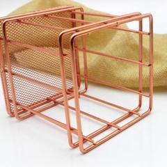 Rose Gold Desk Organizer