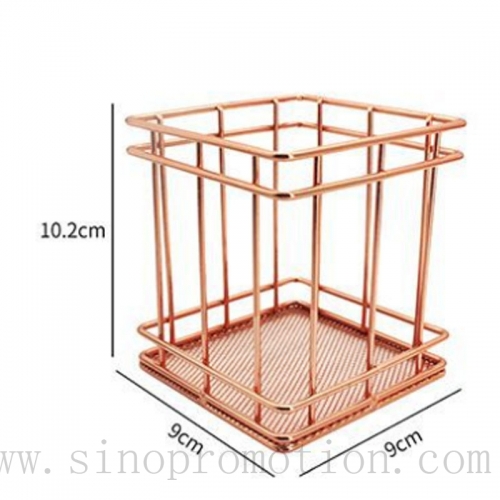 Rose Gold Desk Organizer