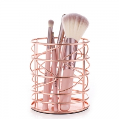 Rose Gold Brush Holder