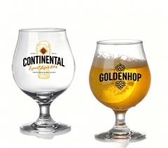 12oz 16oz Custom Logo Beer Glasses for Weddings, Parties, and Bars