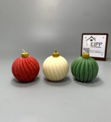 Christmas Decoration Supplies | Christmas Candle Collection | Handmade Soy Wax Candle | Holiday Decor | Christmas Gift | Festive Home Decoration