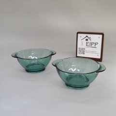 EIPP Hot Selling Trending Borosilicate Glass Bowl | Glass Salad Bowl | for Kitchen Cooking, Oven, Microwave, Refrigerator