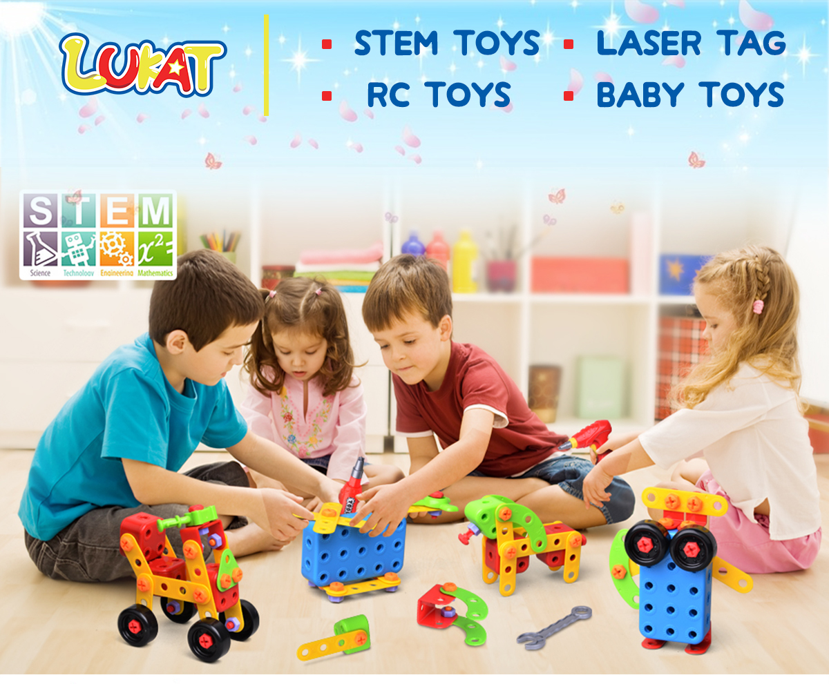 lukat building stem learning toy