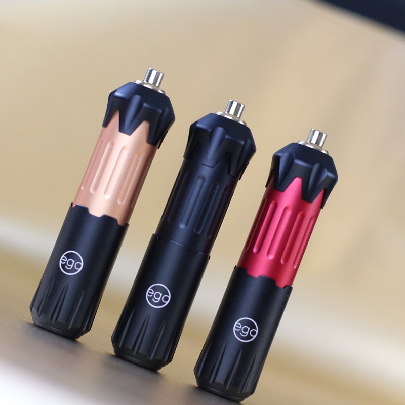 Ego Rotary Tattoo Machine Switch Pen Style Machine RCA Connect (Red)