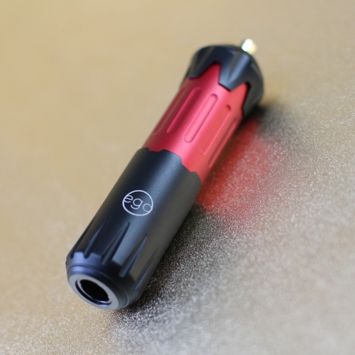 Ego Rotary Tattoo Machine Switch Pen Style Machine RCA Connect (Red)